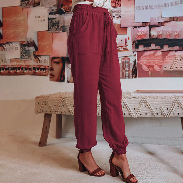 Nicole™ | Elegant Drawstring Joggers