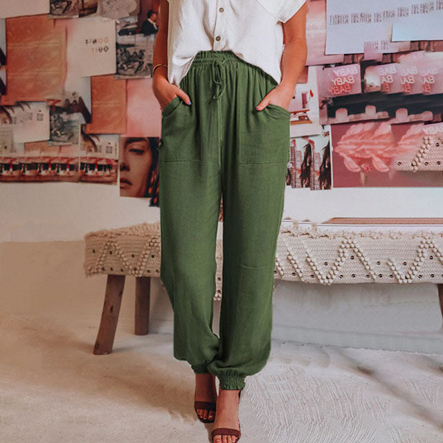 Nicole™ | Elegant Drawstring Joggers