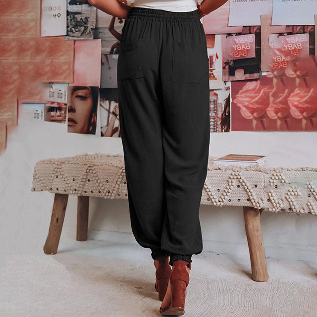 Nicole™ | Elegant Drawstring Joggers