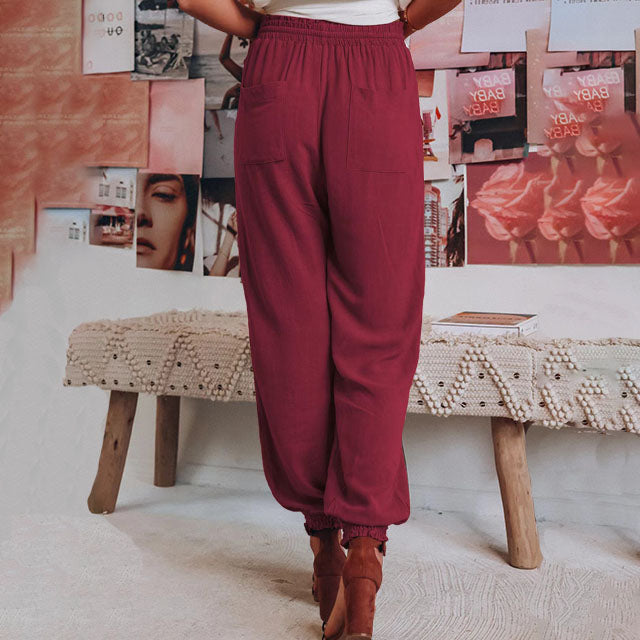 Nicole™ | Elegant Drawstring Joggers