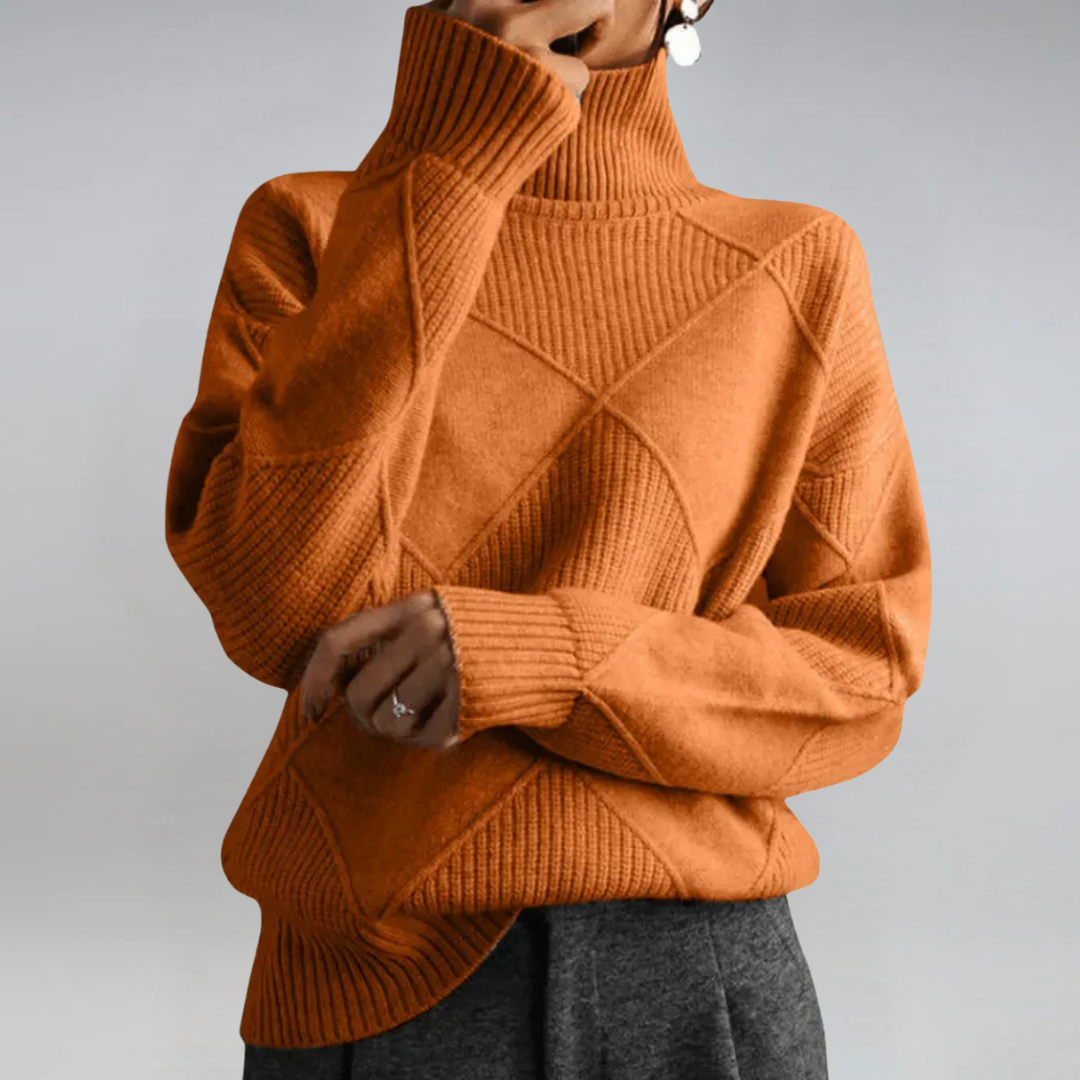Rita™ | Stand-Collar Jumper