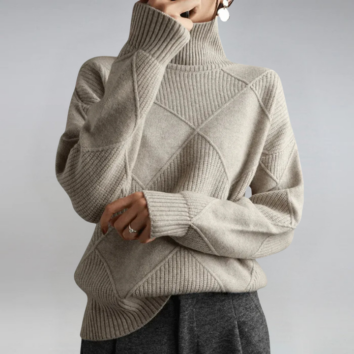 Rita™ | Stand-Collar Jumper