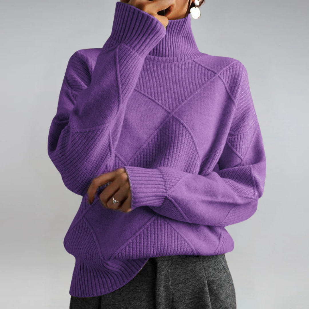Rita™ | Stand-Collar Jumper