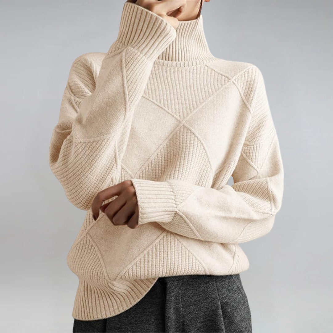 Rita™ | Stand-Collar Jumper