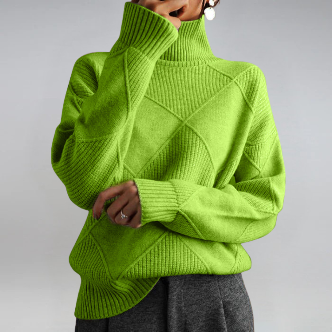 Rita™ | Stand-Collar Jumper