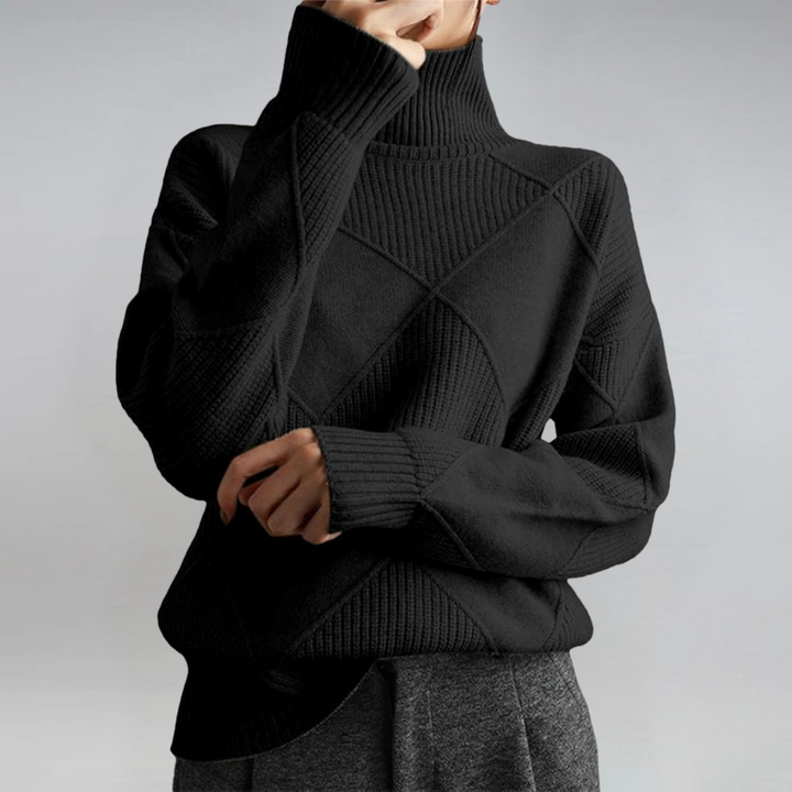 Rita™ | Stand-Collar Jumper