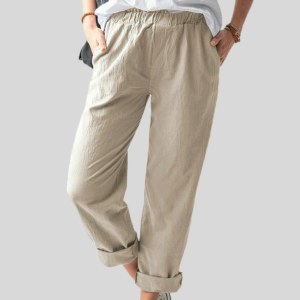 Jessica™ | Soft Textured Pants