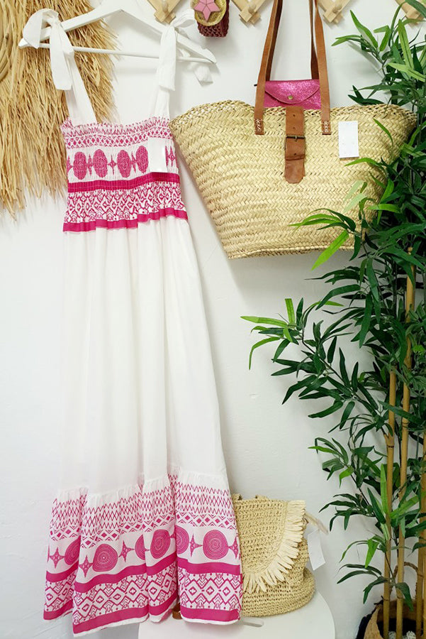 Sara™ | Boho Print Maxi Dress