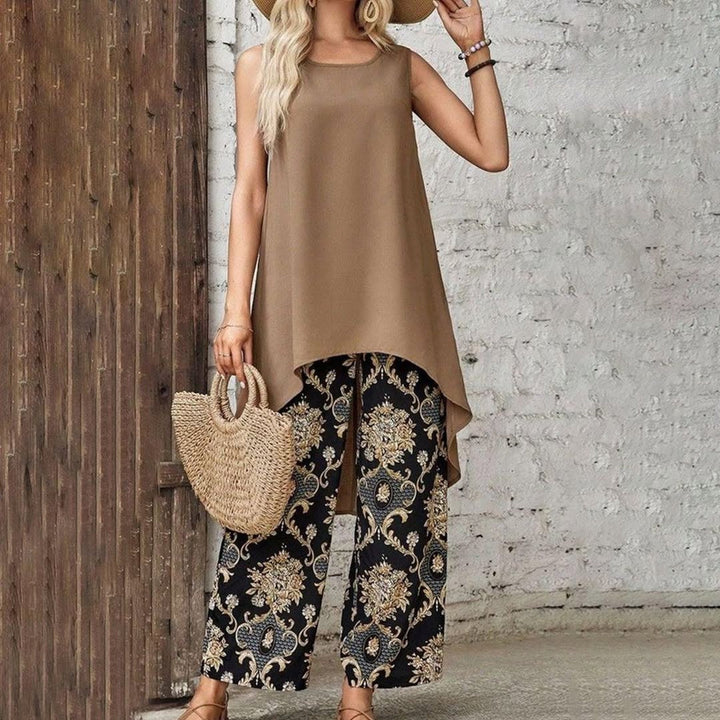 Elizabeth™ | Boho Printed Two-Piece Set
