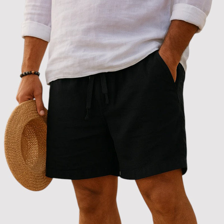 Michael Sydney men's airy shorts, front view