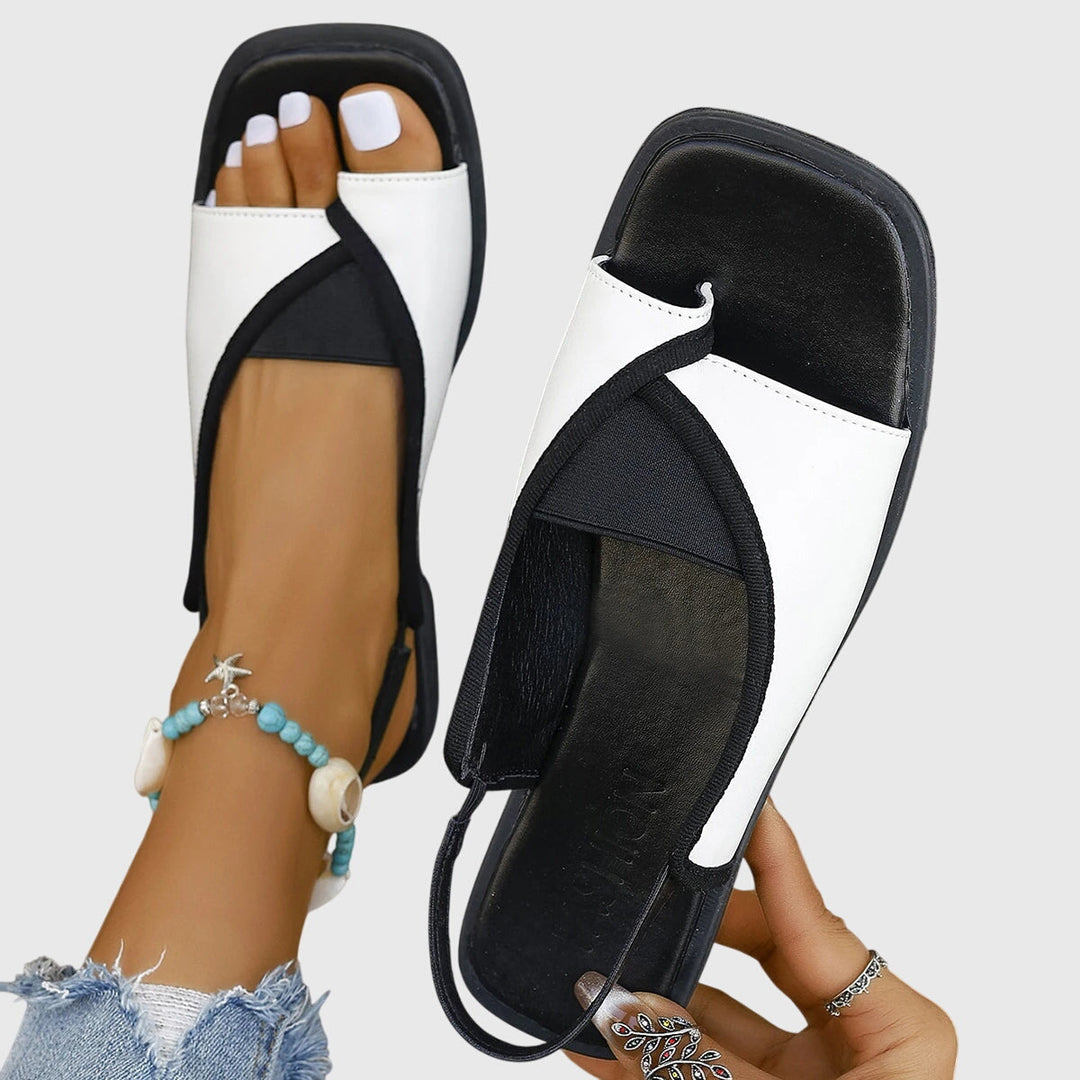 Marnie™ | Two-Tone Slide Sandals