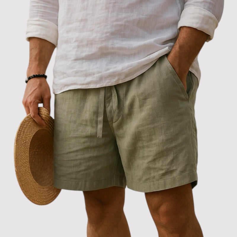Michael Sydney men's airy shorts, front view