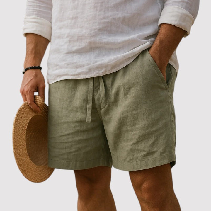 Michael Sydney men's airy shorts, front view
