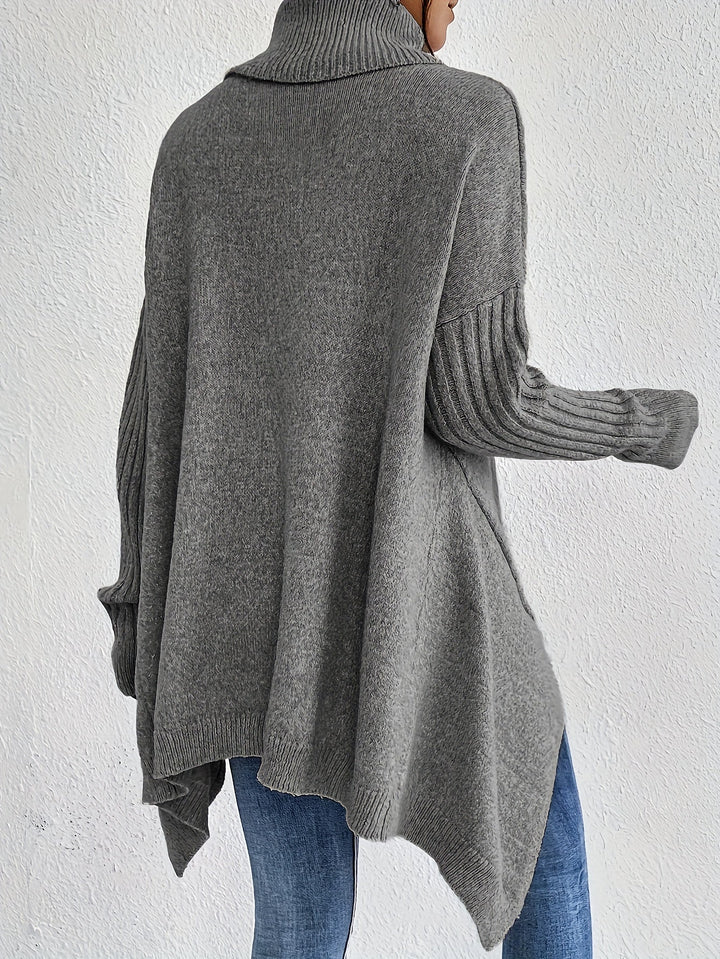 Shelley™ | Asymmetric Drape Jumper