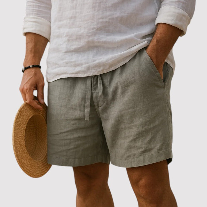 Michael Sydney men's airy shorts, front view