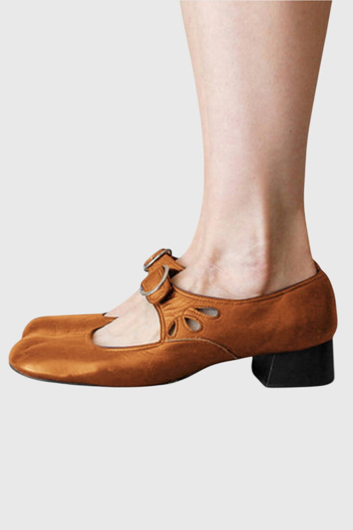 Alana™ | Low Heel Mary Janes