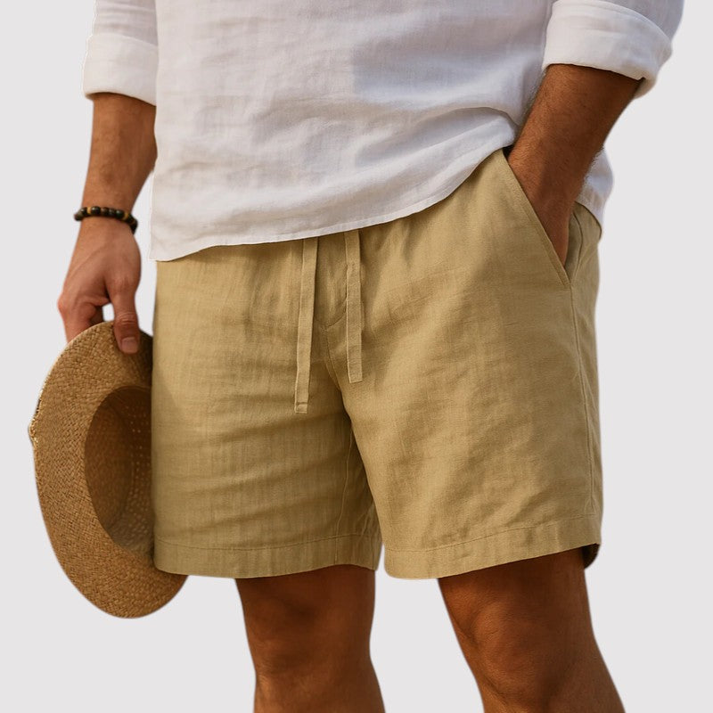 Michael Sydney men's airy shorts, front view