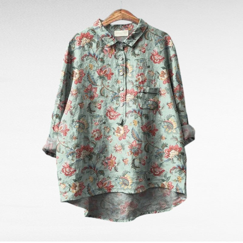Theresa™ | Summer Print Blouse