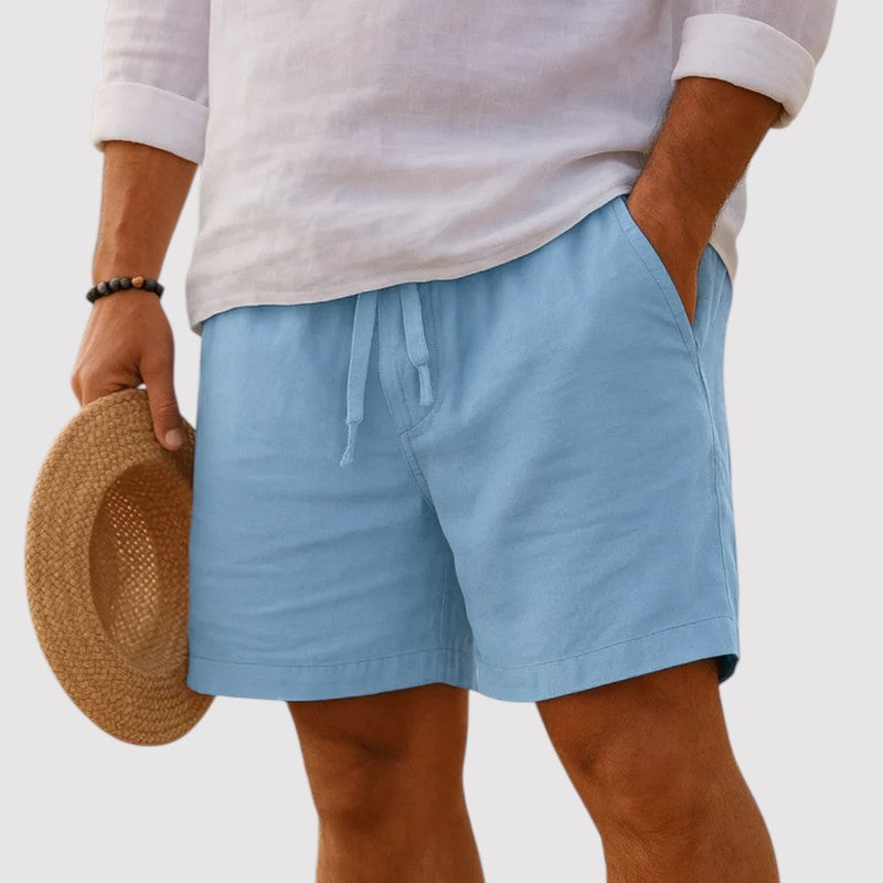 Michael Sydney men's airy shorts, front view