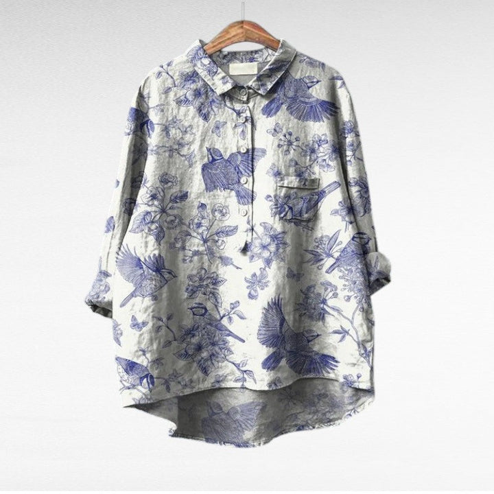 Theresa™ | Summer Print Blouse