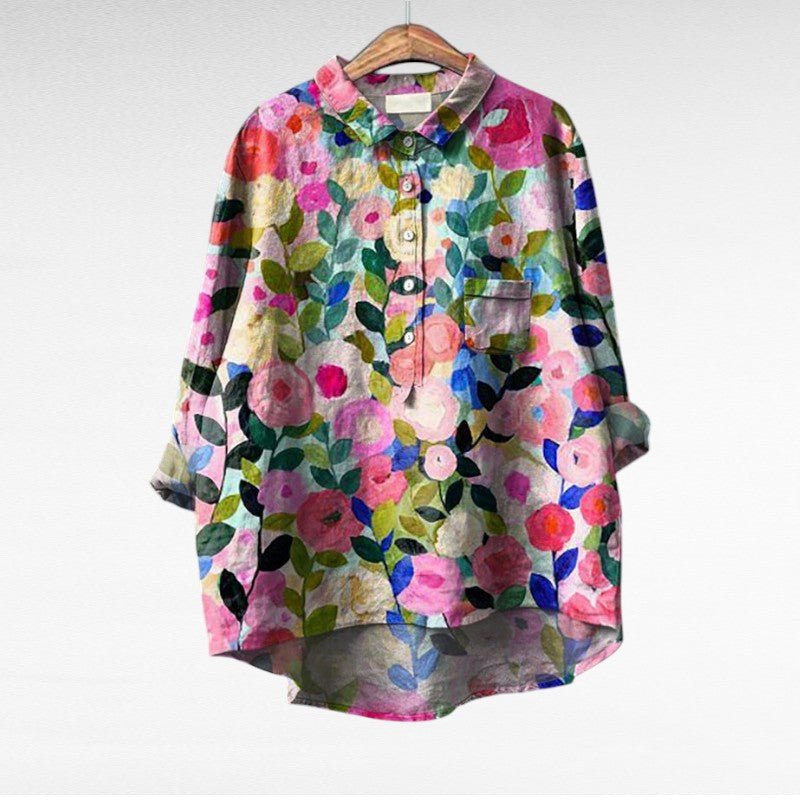 Theresa™ | Summer Print Blouse