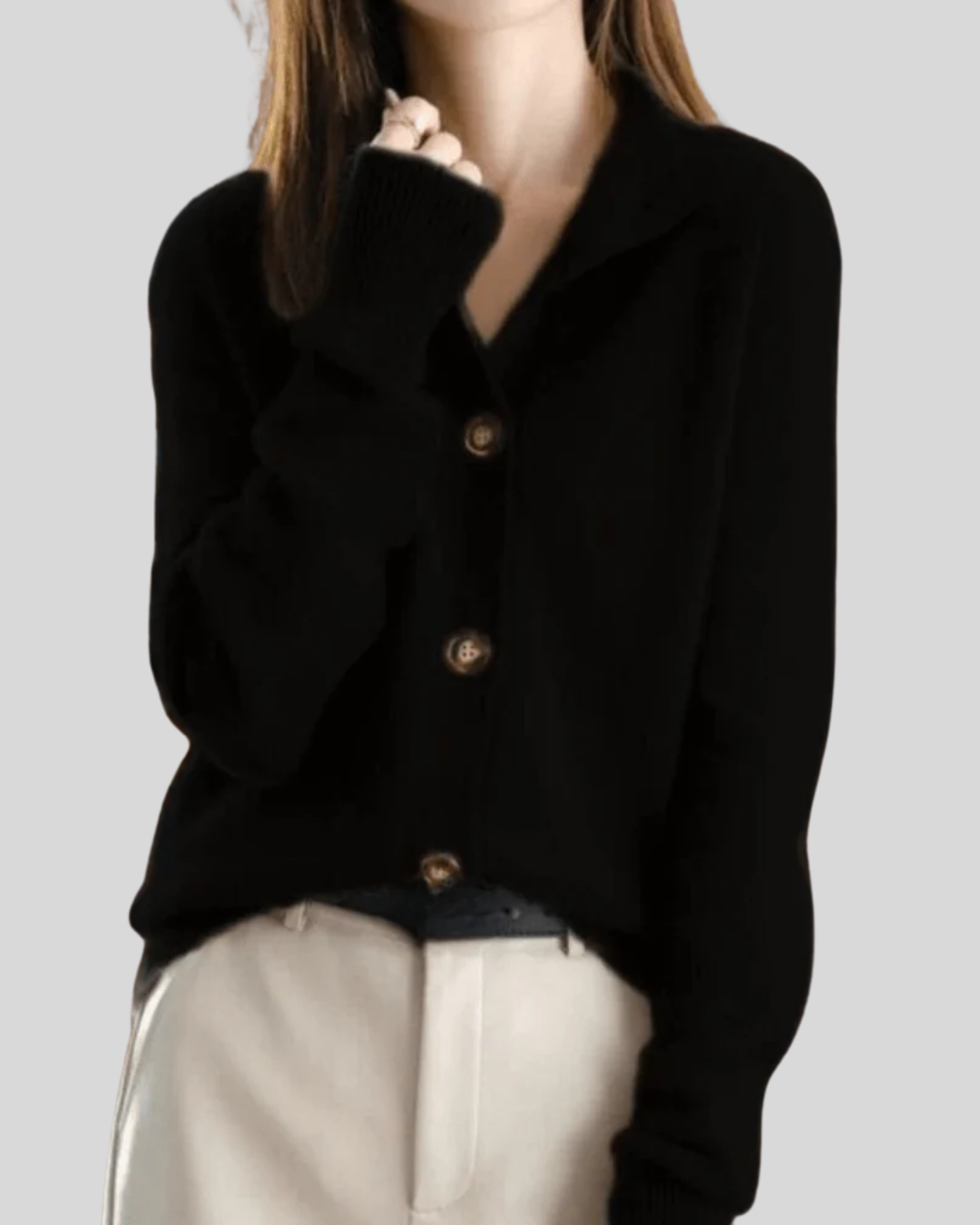 Roxanne™ | Retro Button Cardigan