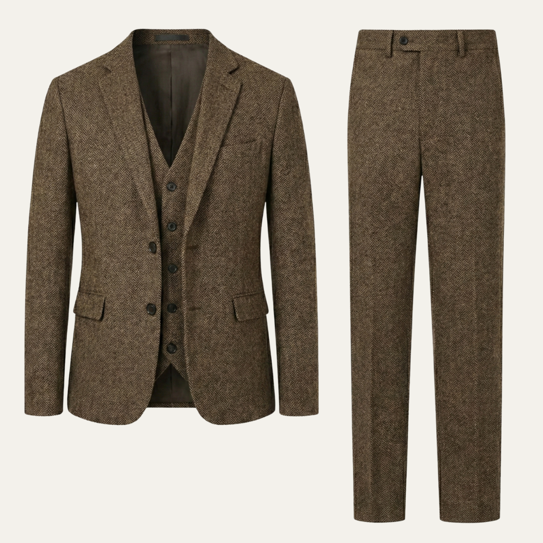 Michael Sydney men's summer set, front view