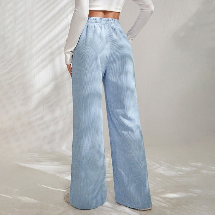 Yvette™ | Wide-Leg Ribbed Joggers