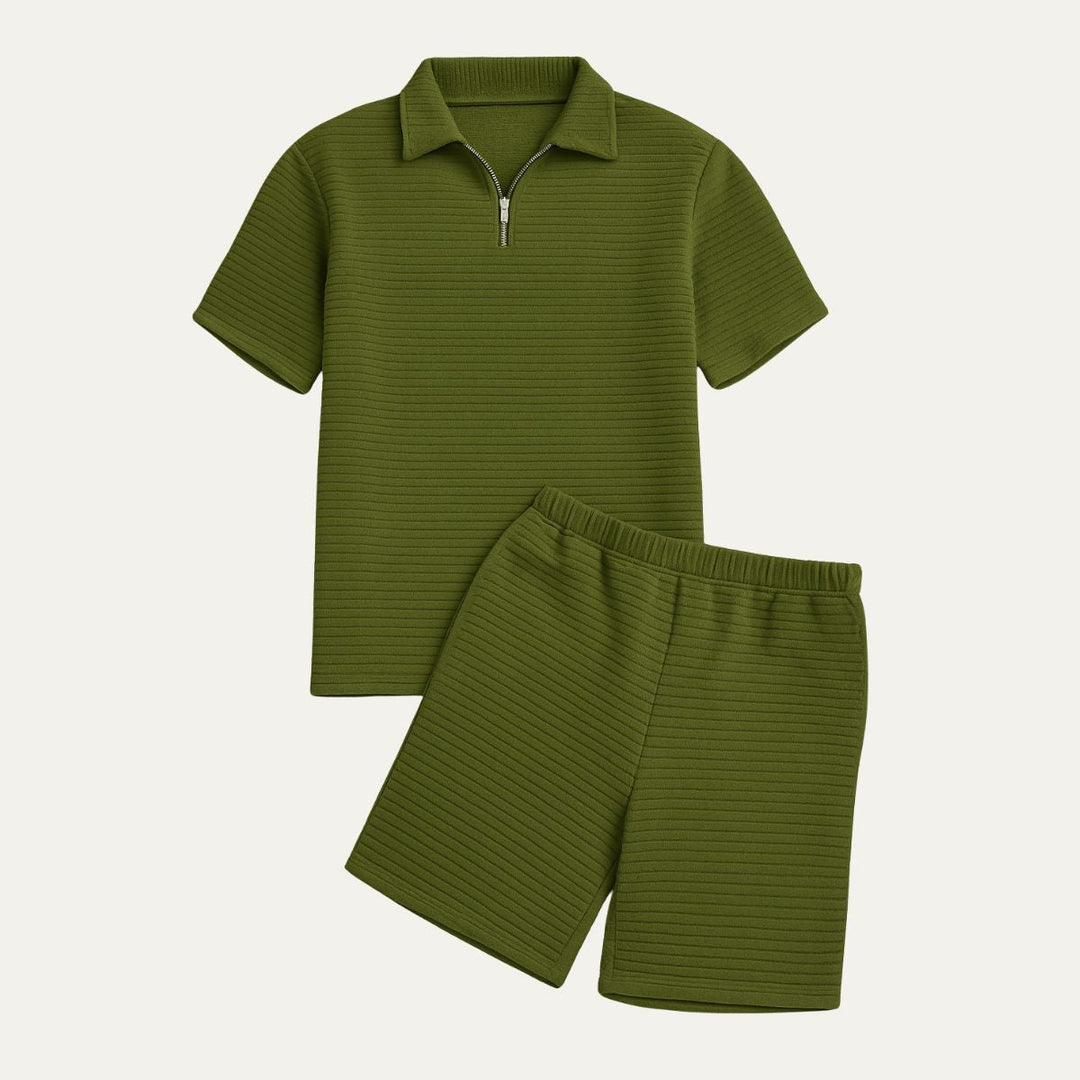 Michael Sydney men's summer set, front view