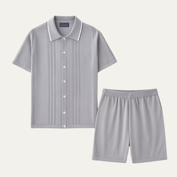 Michael Sydney men's summer set, front view