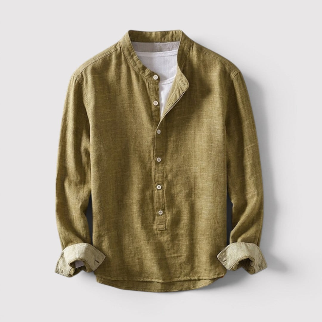 Michael Sydney men's soft long sleeve shirt, front view