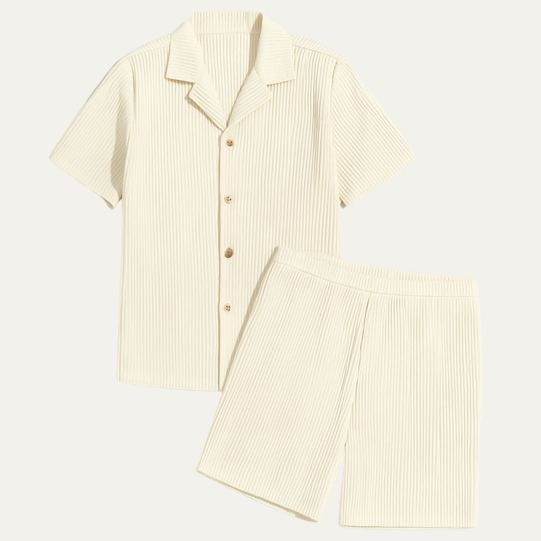 Michael Sydney men's summer set, front view