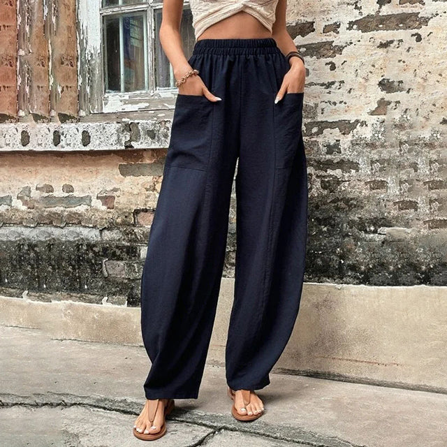 Ashley™ | Flowing Wide-Leg Pants