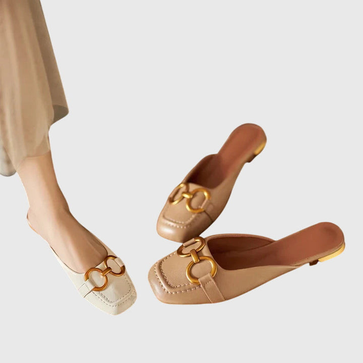 Trisha™ | Horsebit Comfort Mules