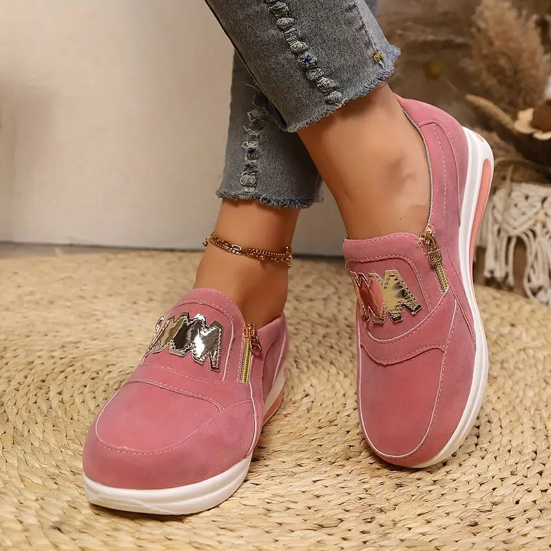 Sara™ | Side-Zip Comfort Sneakers