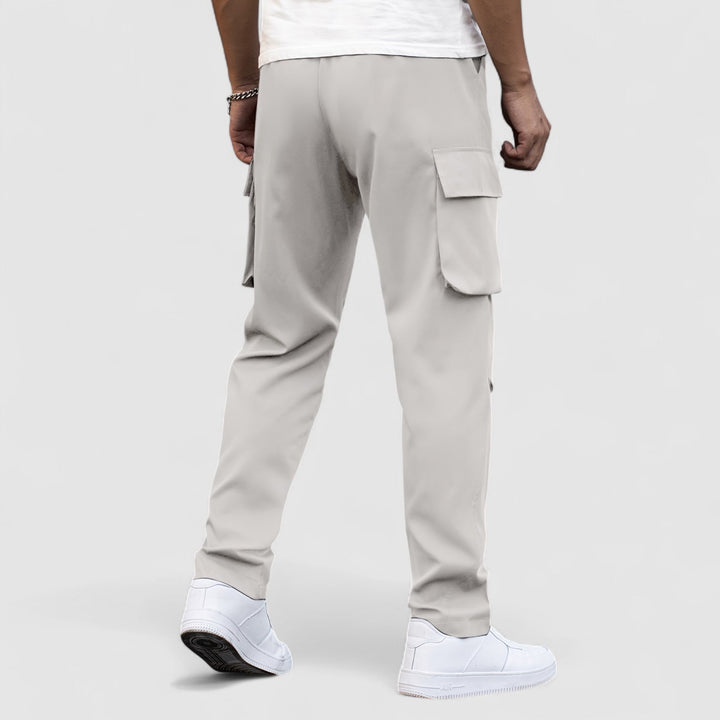 Michael Sydney men's waterproof stretch cargo pants, front view
