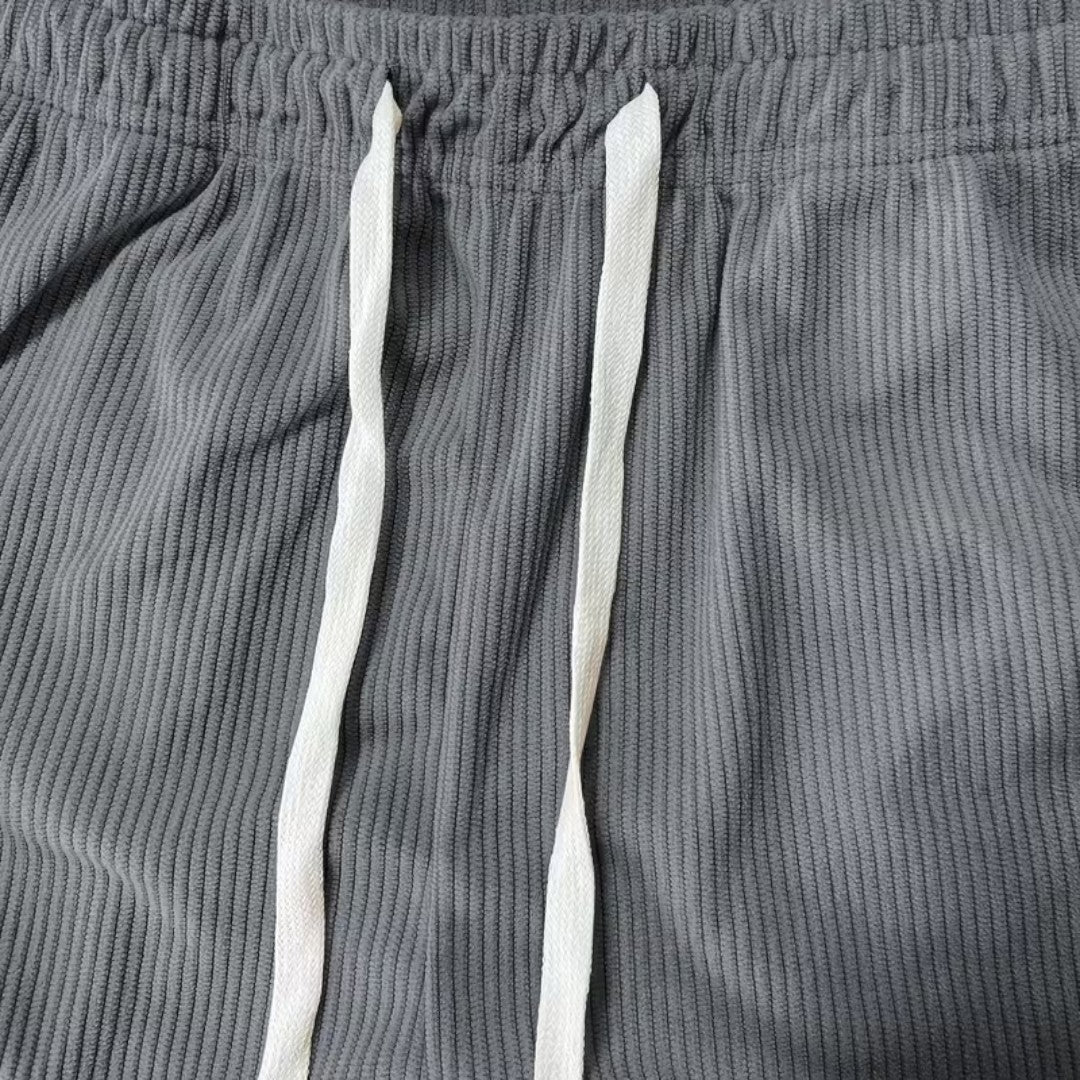 Michael Sydney men's textured shorts, front view