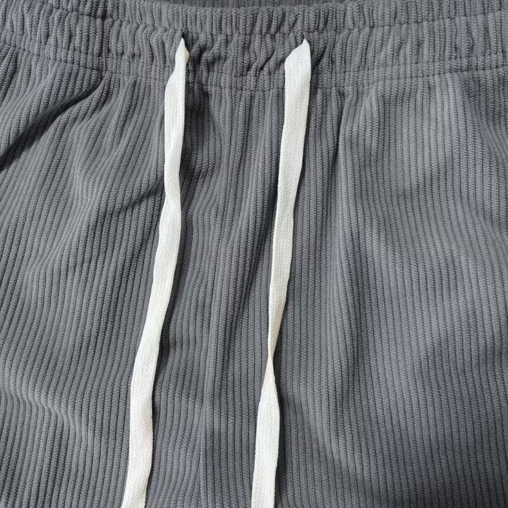 Michael Sydney men's textured shorts, front view