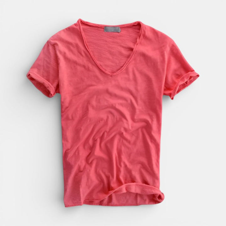 Michael Sydney men's ultra-soft basic t-shirt, front view