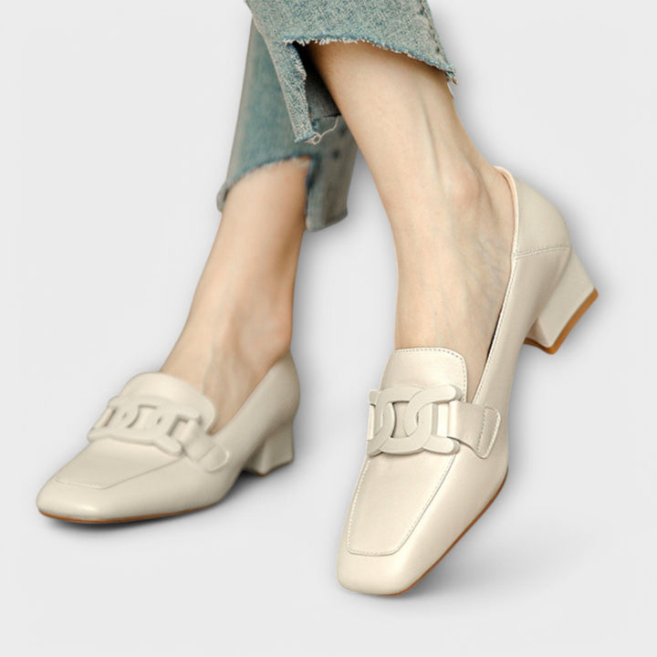 Isabelle™ | Chain-Detail Loafers