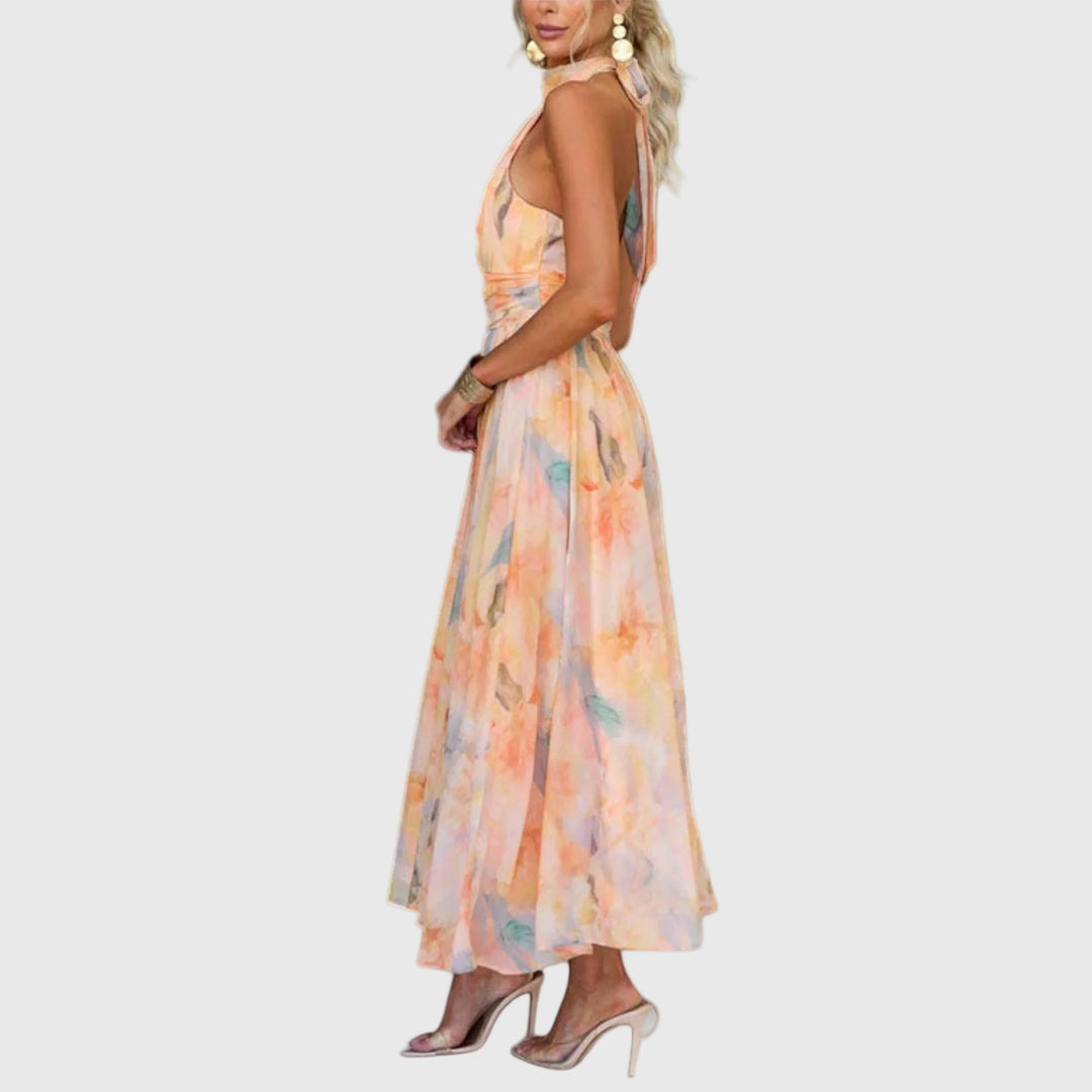 Carol™ | Halterneck Maxi Dress