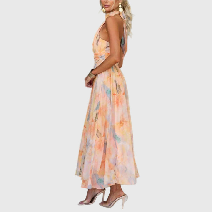 Carol™ | Halterneck Maxi Dress