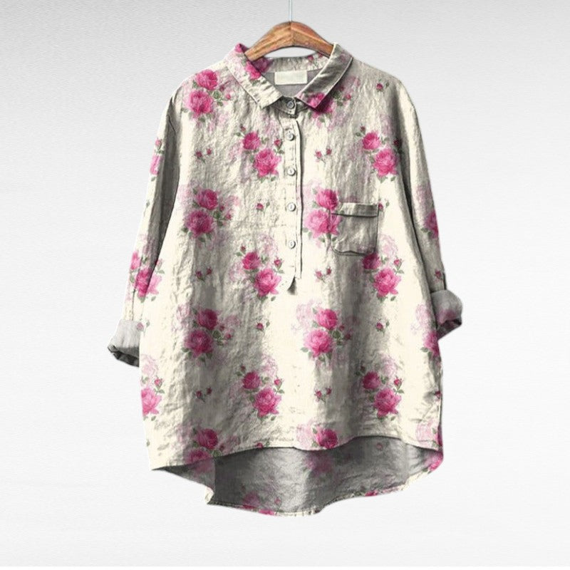 Theresa™ | Summer Print Blouse