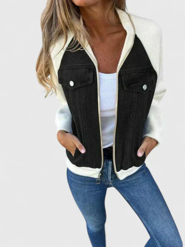 Martha™ | V-Neck Zip Jacket