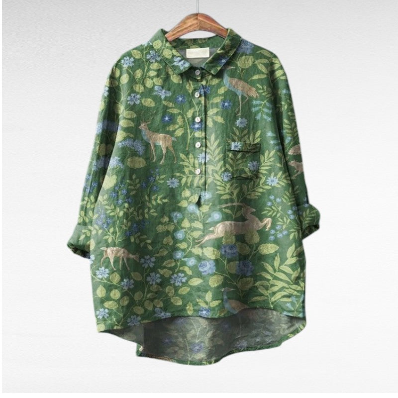 Theresa™ | Summer Print Blouse