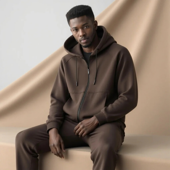 Michael Sydney men's summer set, front view