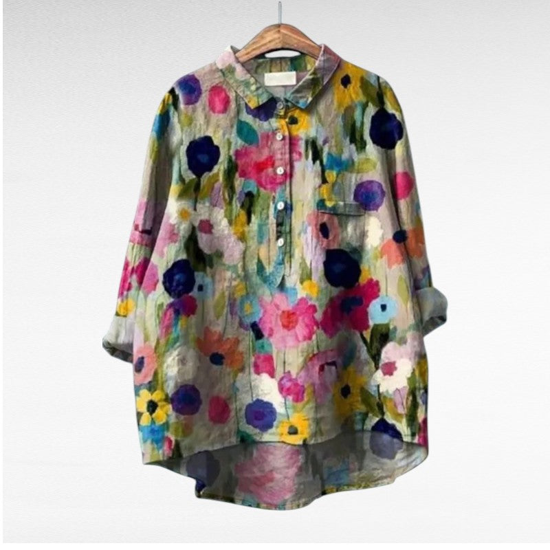 Theresa™ | Summer Print Blouse