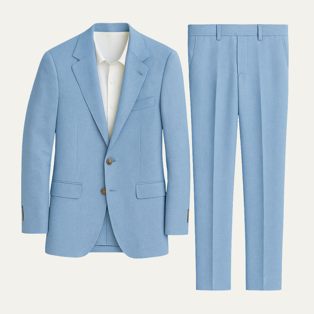 Michael Sydney men's summer set, front view