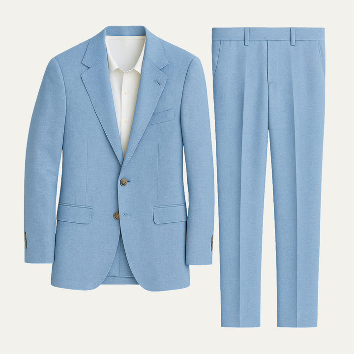 Michael Sydney men's summer set, front view