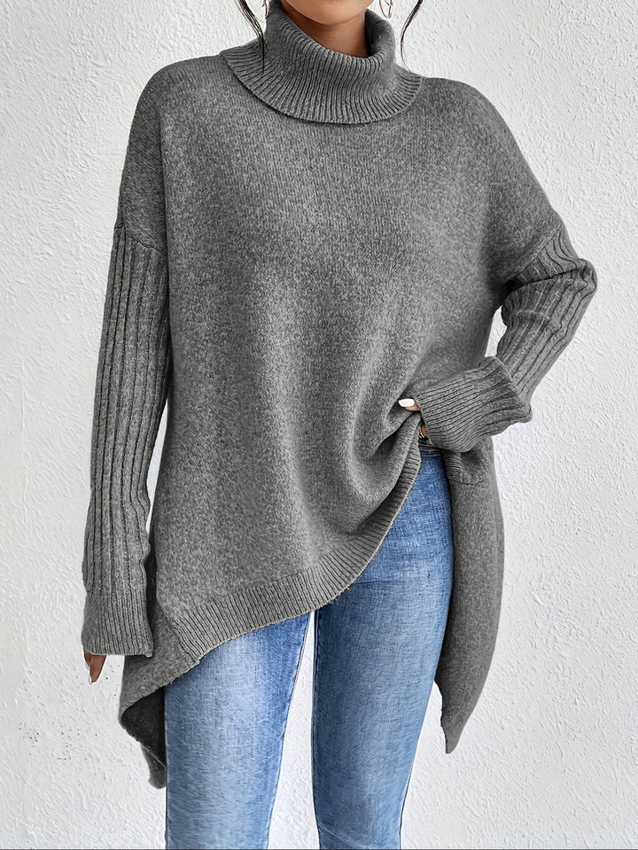 Shelley™ | Asymmetric Drape Jumper